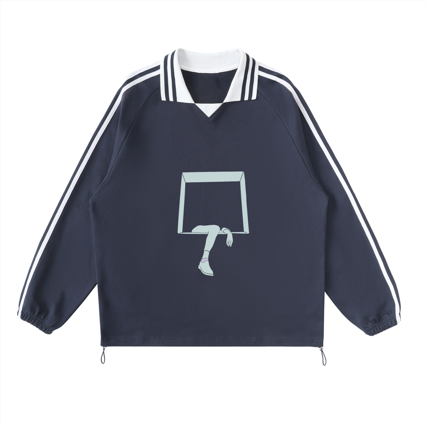 Rainy Sydney Collar Sweatshirt