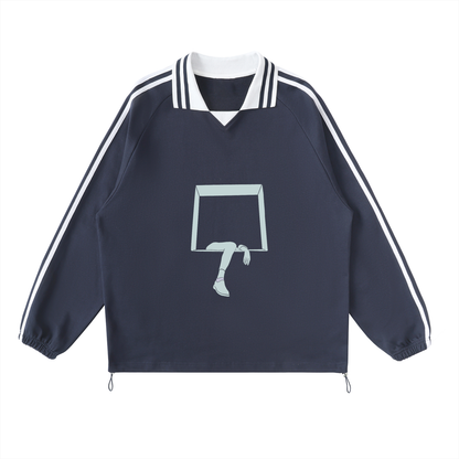 Rainy Sydney Collar Sweatshirt