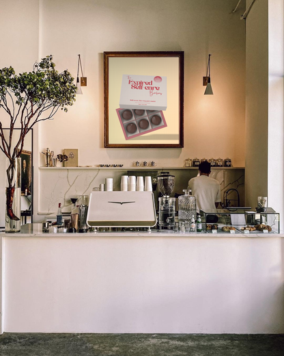 Expired Sel-Care Bonbons- Framed High-Quality Paper Ready to Hang