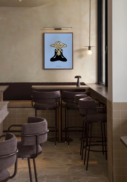 BLEND - Framed High-Quality Paper Ready to Hang