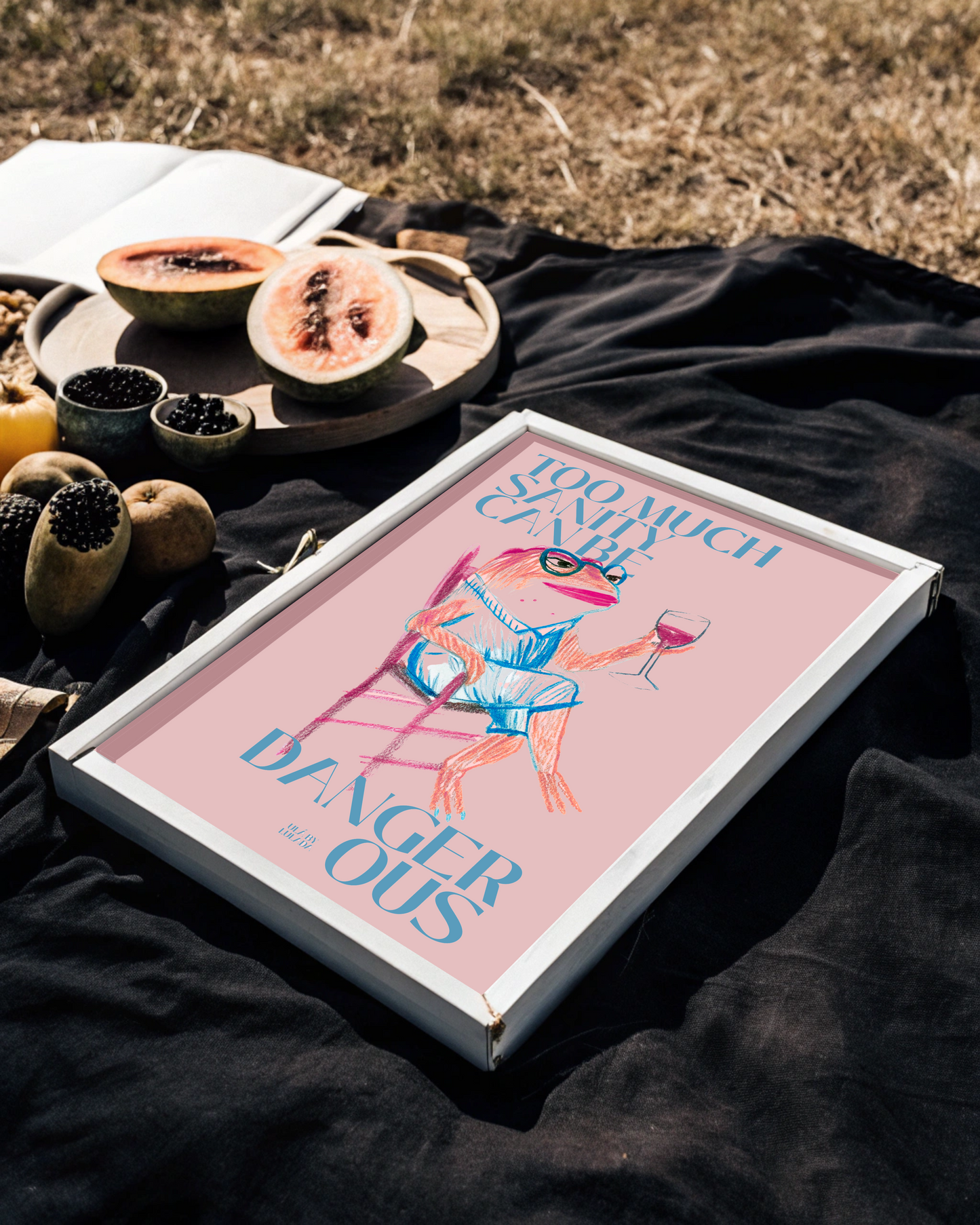 Dangerous - High-Quality Paper Ready to Hang