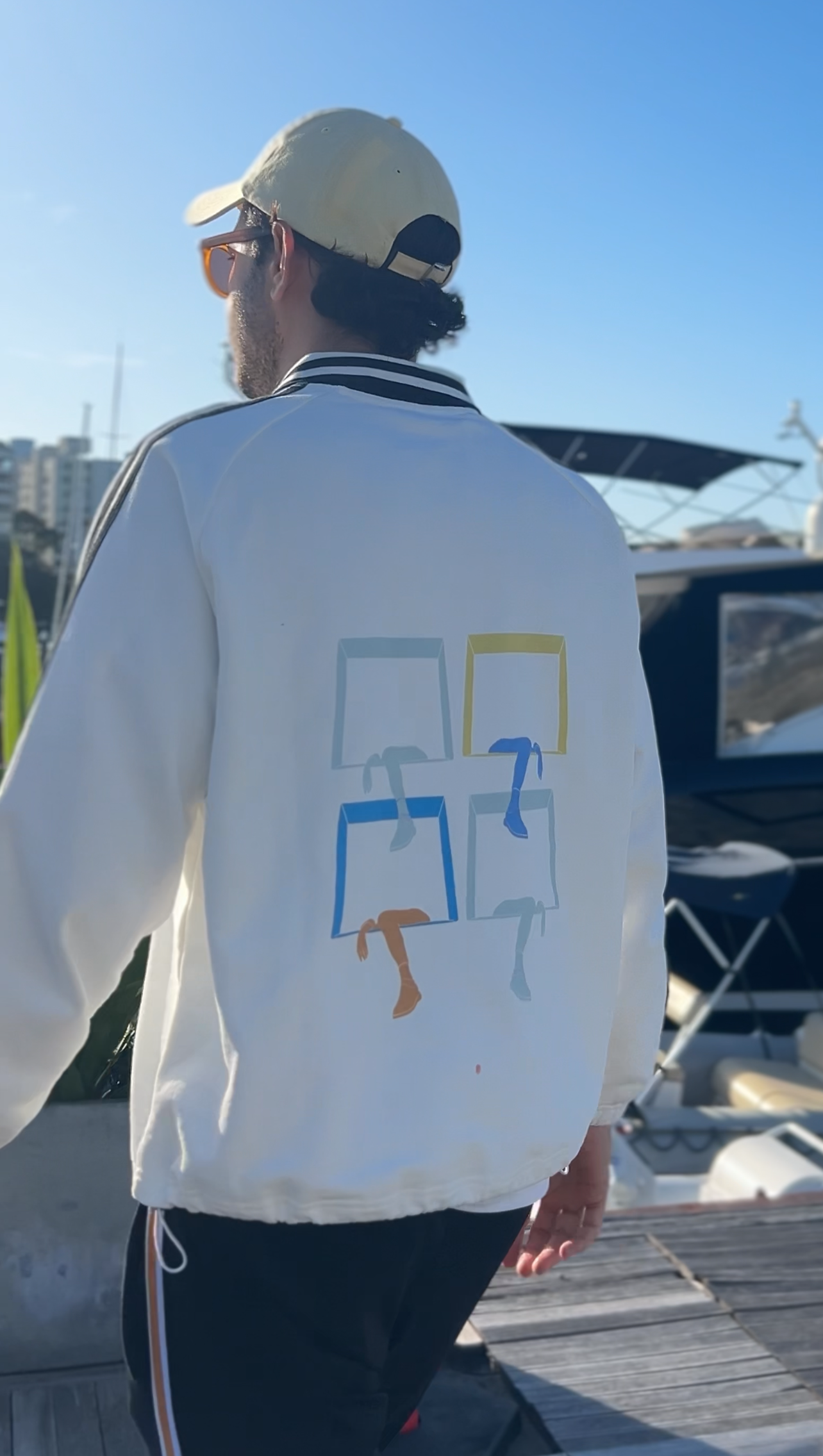 Rainy Sydney Collar Sweatshirt