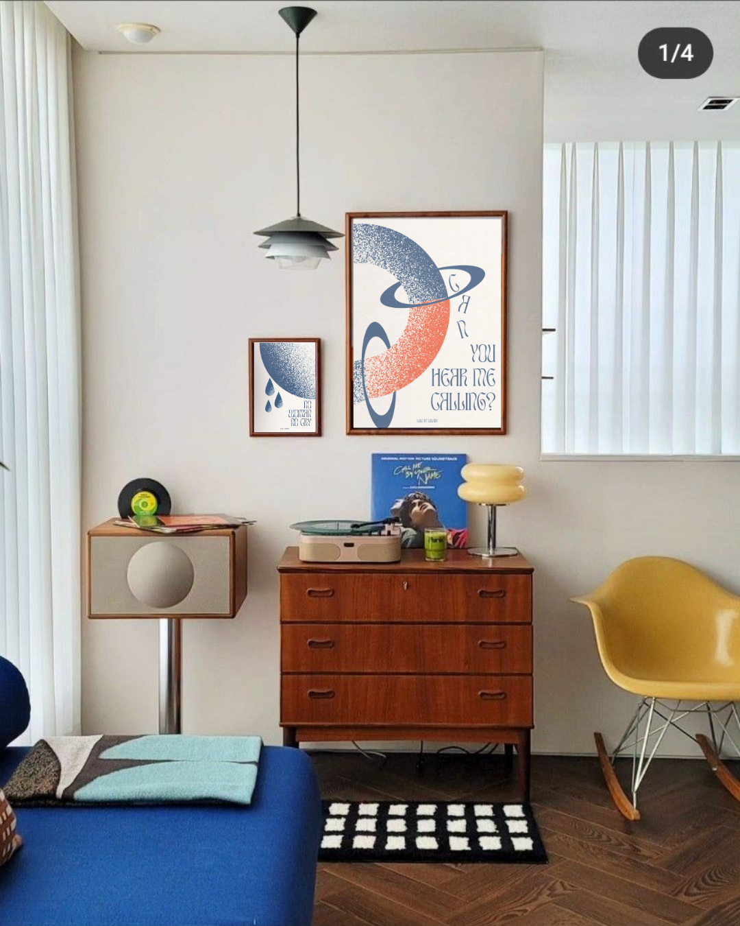 Can You Hear Me Calling?– Printed Art - Museum-Quality Matte Paper Wooden Framed Poster