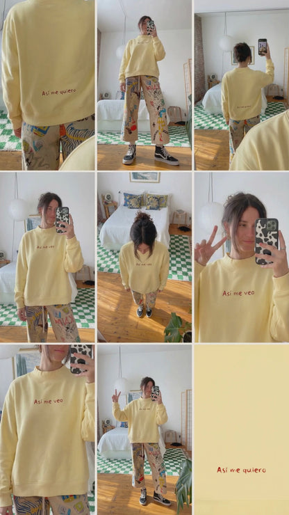 Essential Fleece Mock-Neck Crew Sweatshirt